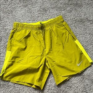 Nike Lime Green Training Shorts
